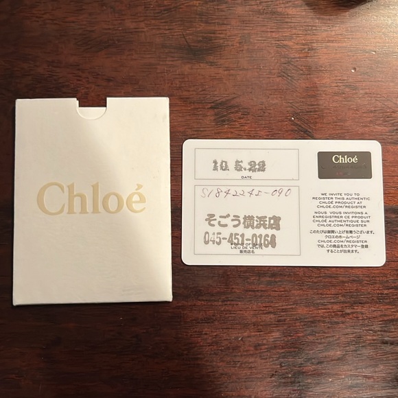 CHLOE Betty Taupe Suede Metallic Silver Overlay - Picture 17 of 17